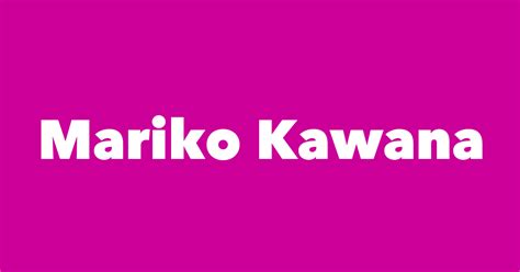 A Glimpse into Mariko Kawana's Inspirational Journey
