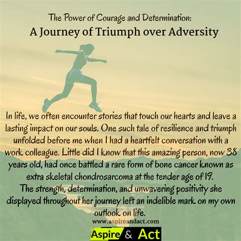 A Journey of Triumph and Determination