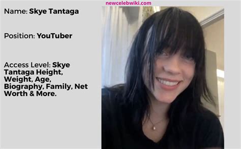 About Skye Tantaga: A Promising Talent in the Entertainment Sphere