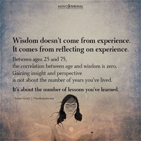 Age: A Reflection of Experience and Wisdom