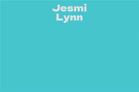 Age Defying: Exploring Jesmi Lynn's Journey to Triumph