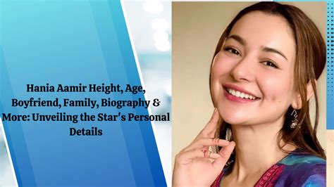 Age and Height: Unveiling the Details