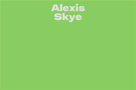 Analyzing Alexis Skye's Financial Success