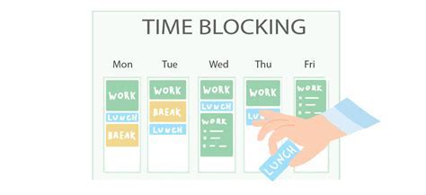 Apply the Time Blocking Technique for Enhanced Organization