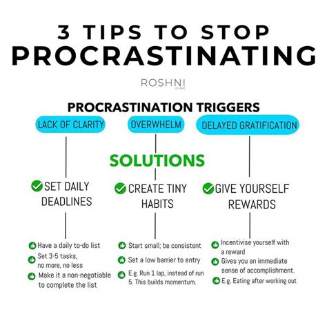 Avoid Procrastination and Maintain Concentration