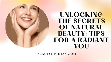Beauty and Fitness Secrets: Unlocking the Secrets to Radiant Health and Timeless Beauty