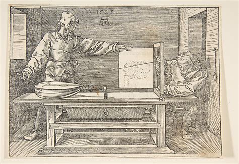 Beyond the Canvas: Durer's Fascination with Mathematics and Perspective