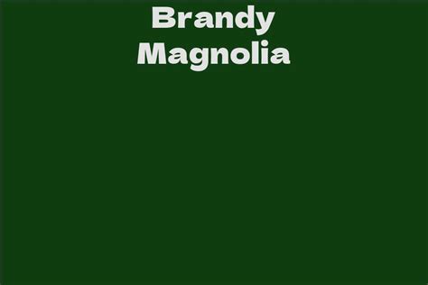 Brandy Magnolia Today: Reflections on Her Timeless Allure
