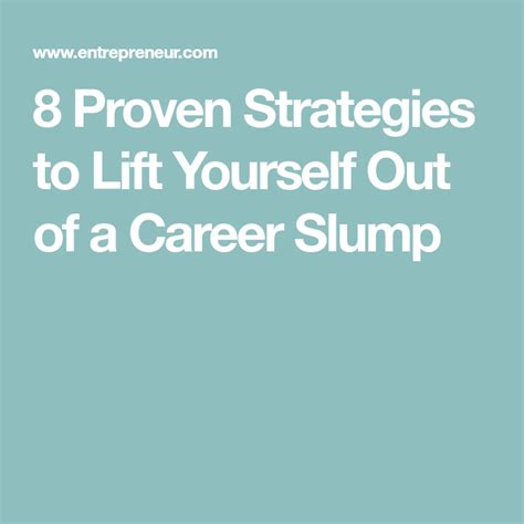 Challenges and Career Slump