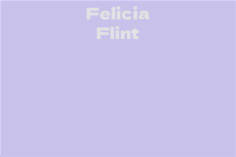 Counting the Fortune: Revealing Felicia Flint's Wealth