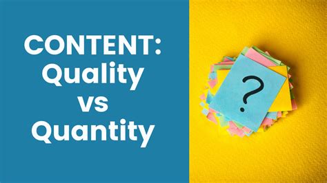 Creating Valuable and Relevant Content: Quality over Quantity