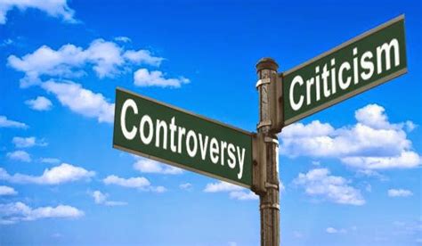 Criticism and Controversies
