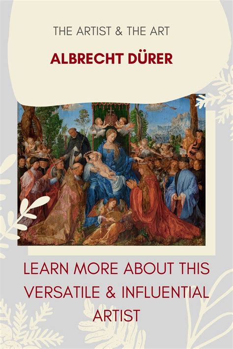 Early Beginnings and Educational Journey: Tracing Albrecht Durer's Path to Mastering the Artistic Craft
