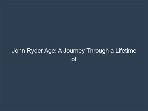 Explore the Fascinating Life of Joy Ryder: A Journey through Achievements, Attributes, and Wealth Insights