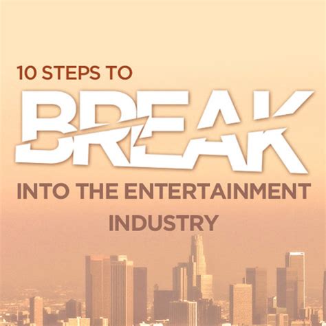 Exploring the Initial Steps in the Entertainment Industry