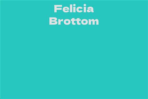 Felicia Brottom's Unconventional Approach to Art