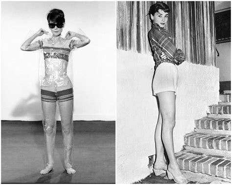 Figure: Audrey Hepburn's Distinctive Style and Body Shape