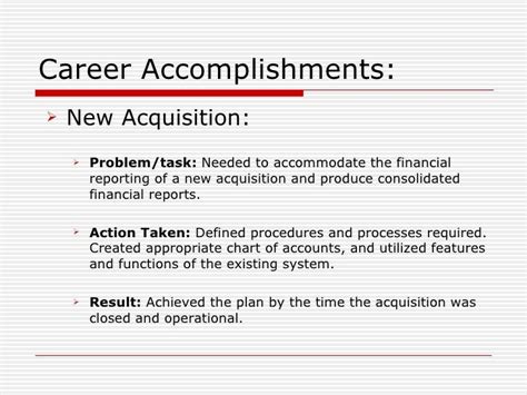 Financial Achievements and Career Accomplishments