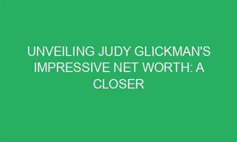 Financial Success and Judy Black's Impressive Net Worth