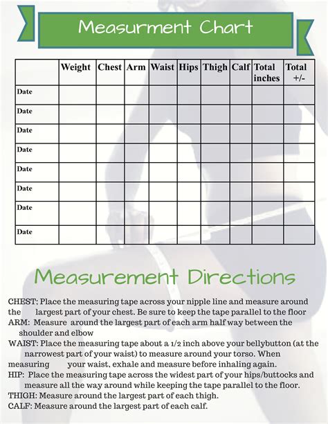 Fitness Routine and Physical Measurements