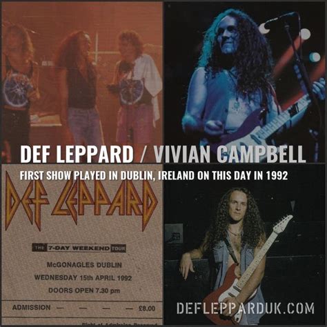 From Dublin to Hollywood: Tracing Vivian Campbell's Path to Stardom