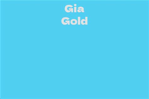 Gia Gold: A Rising Star in the Adult Entertainment Industry