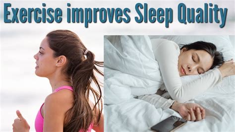 Improved Sleep Quality with Regular Exercise