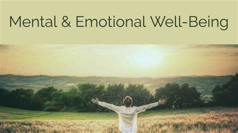 Improving Mood and Enhancing Overall Emotional Well-being