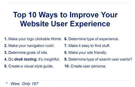 Improving Website Design to Enhance User Experience