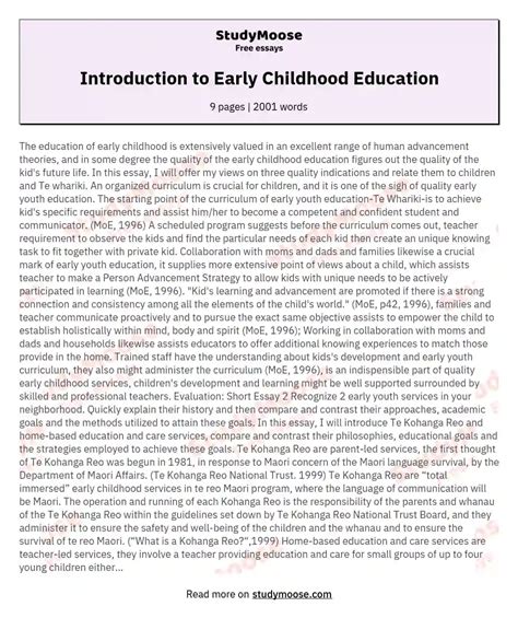 Introduction and Early Years