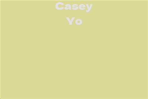 Introduction to Casey Yo's Life Journey