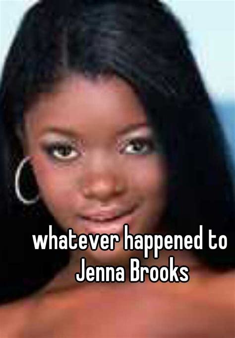 Jenna Brooks: Life Story and Background