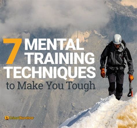 Mental Toughness and Dedication to Training