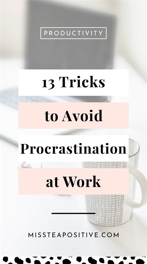 Minimize Distractions and Beat Procrastination for Improved Time Productivity