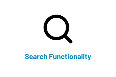 Optimize Search Functionality for Efficient Browsing