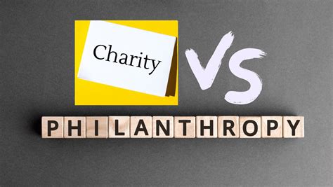 Philanthropy and Charity