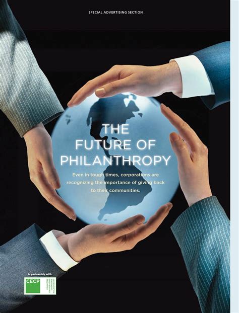 Philanthropy and Future Projects