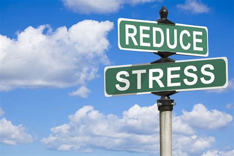 Reduce Stress and Anxiety Levels