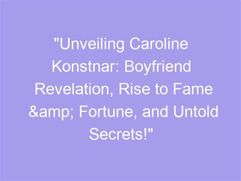 Rise to Fame: Caroline Mann's Journey to Success
