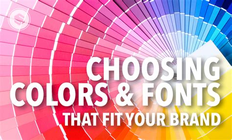 Selecting Suitable Color Schemes and Fonts