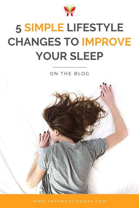 Simple Lifestyle Changes to Enhance Your Sleep Experience
