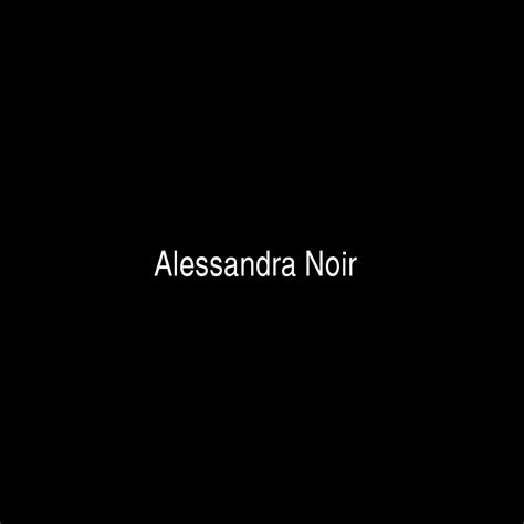 The Enigma of Alessandra Noir