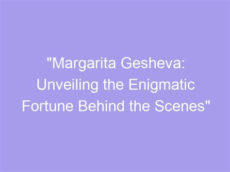 The Enigmatic Fortune: Unveiling Fernanda Liz's Wealth