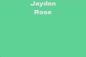The Journey of Jayden Rose's Wealth
