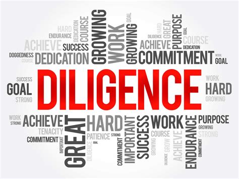 The Journey to Success: Diligence and Commitment