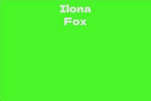 The Peak of Ilona Fox's Career: Accomplishments and Honors