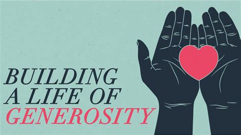 The Role of Generosity in Lisa Strokes' Life