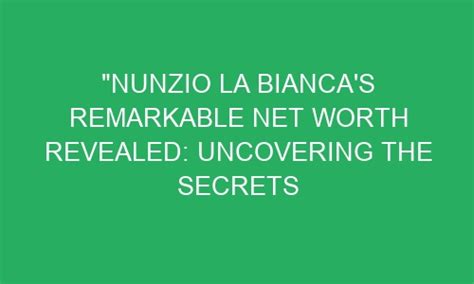 The Secret to Her Success: Uncovering Bianca's Work Ethic and Dedication