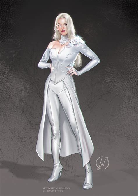 Towering Presence: Emma Frost's Statuesque Height and Grace