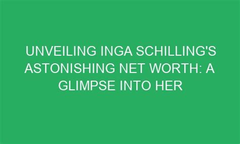 Unveiling Inga International's Astonishing Wealth